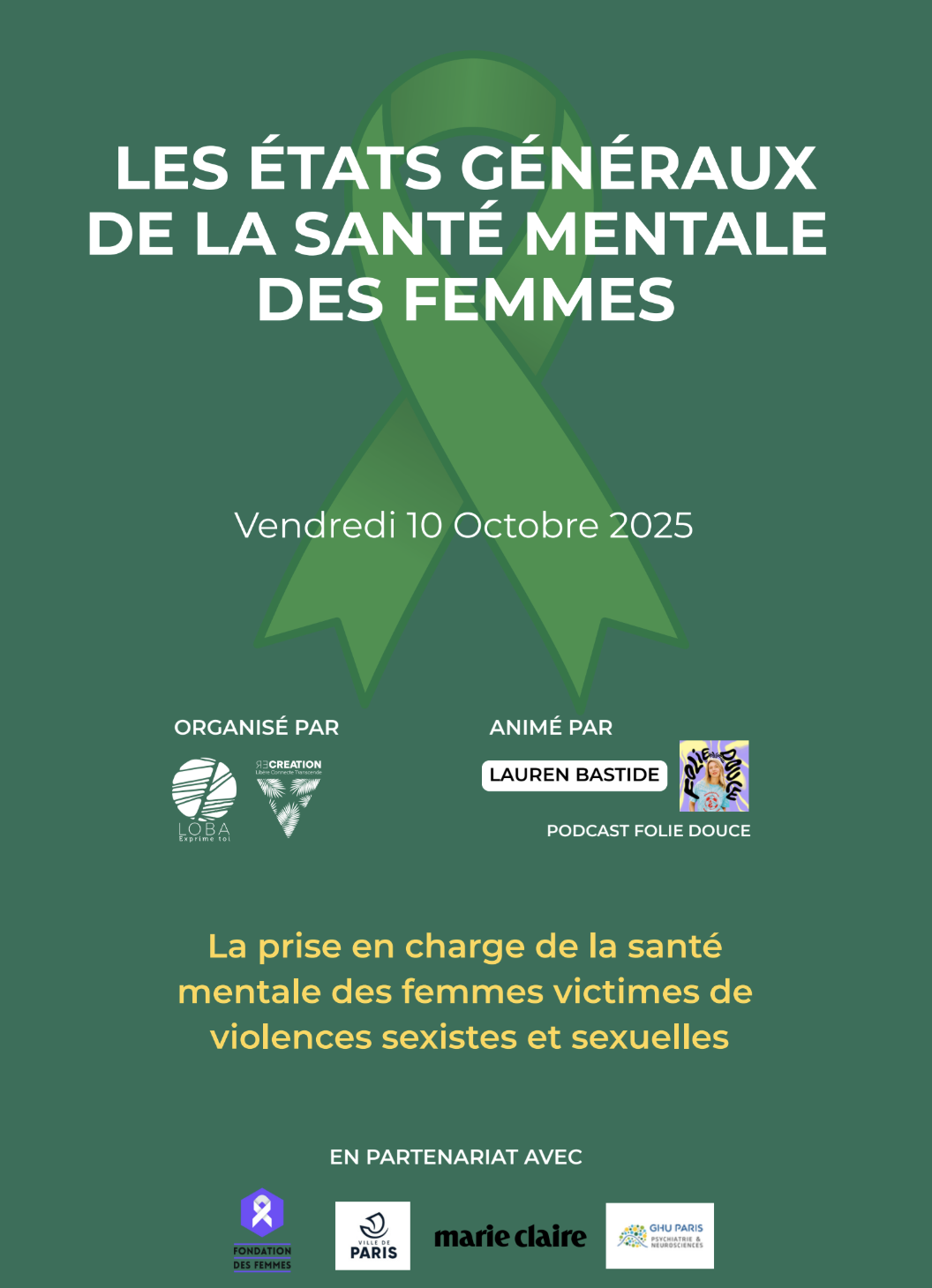 La prise en charge de la santé mentale des femmes victimes de violences sexistes et sexuelles
